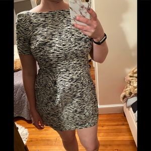 French Connection Zebra Print Dress 10